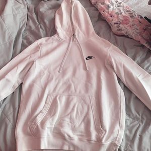 white Nike hoodie